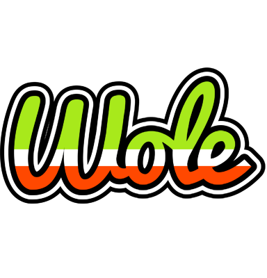 Wole superfun logo