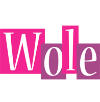 Wole whine logo