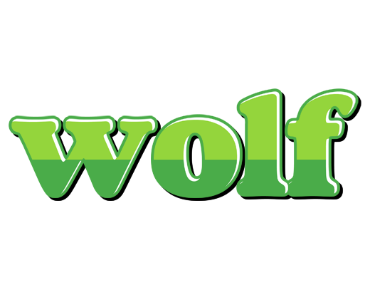 Wolf apple logo