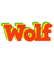 Wolf bbq logo