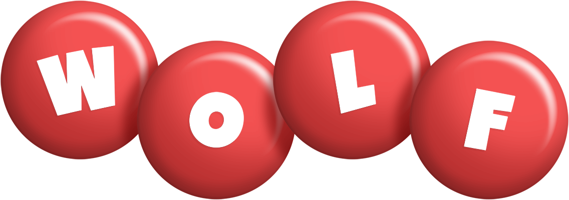 Wolf candy-red logo