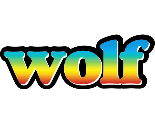 Wolf color logo