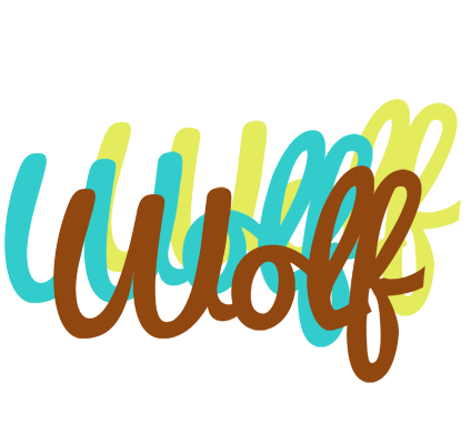 Wolf cupcake logo