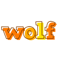 Wolf desert logo