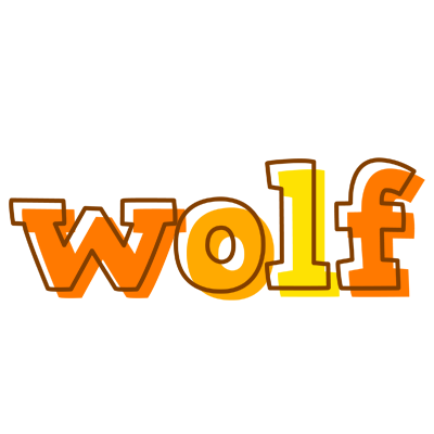 Wolf desert logo