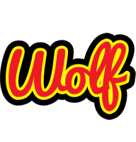 Wolf fireman logo