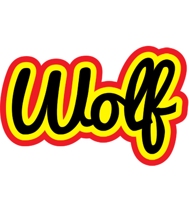 Wolf flaming logo