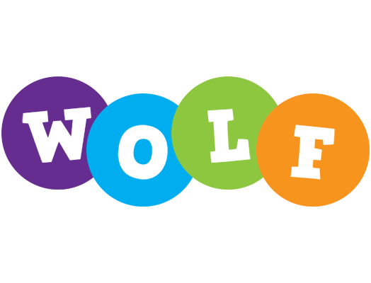 Wolf happy logo