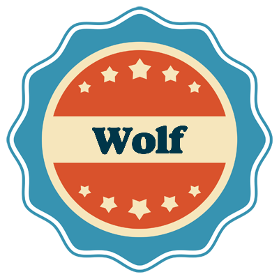 Wolf labels logo