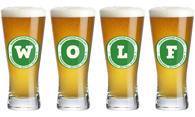 Wolf lager logo