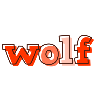 Wolf paint logo