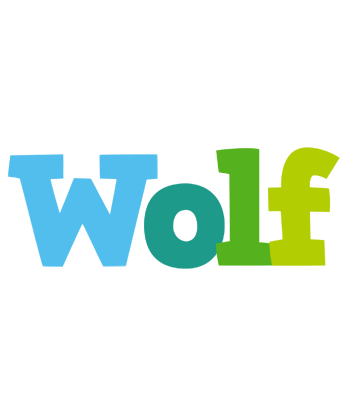 Wolf rainbows logo