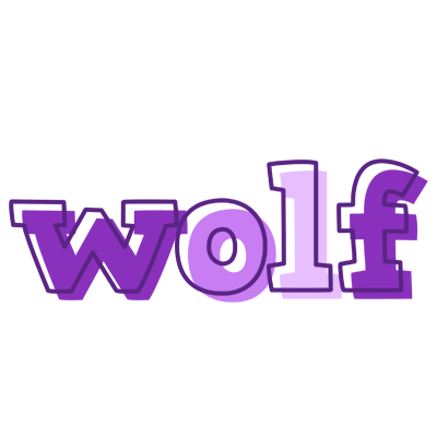 Wolf sensual logo
