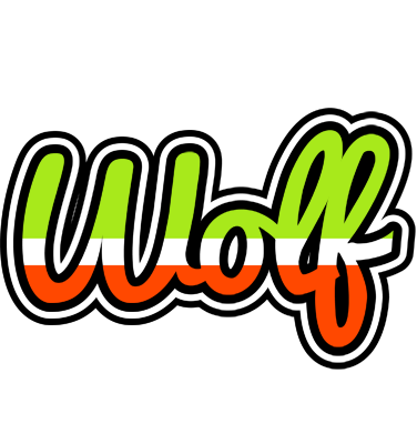Wolf superfun logo