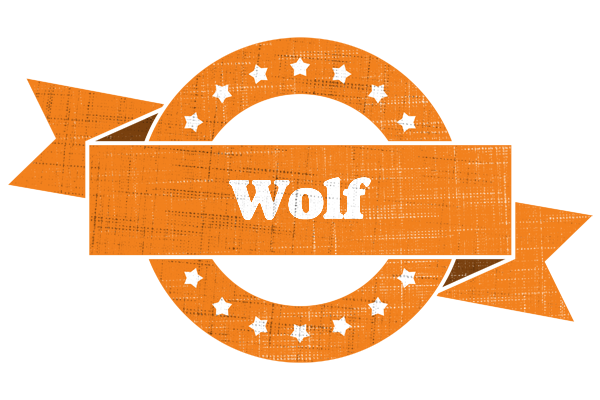 Wolf victory logo