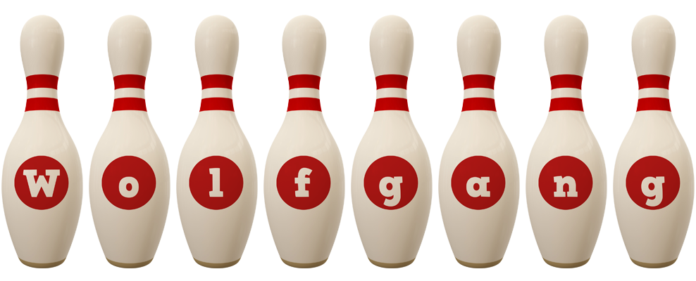 Wolfgang bowling-pin logo
