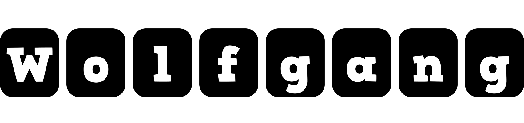 Wolfgang box logo