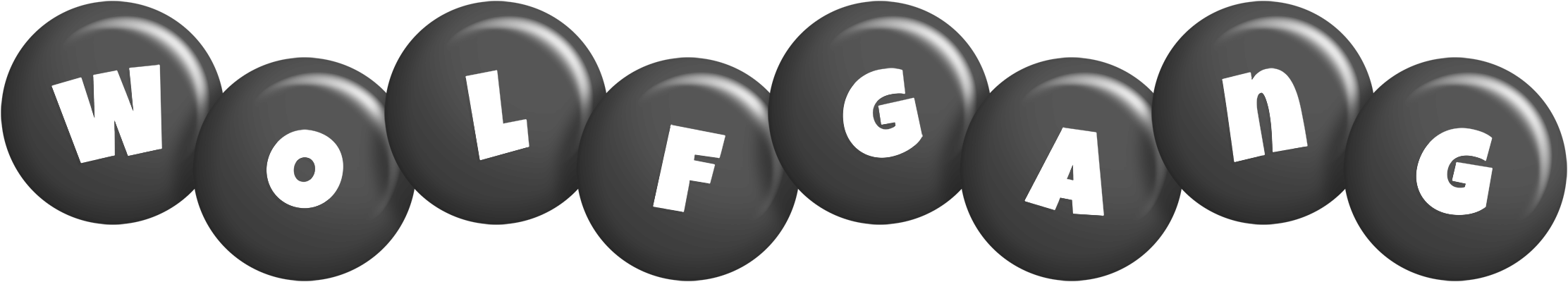 Wolfgang candy-black logo