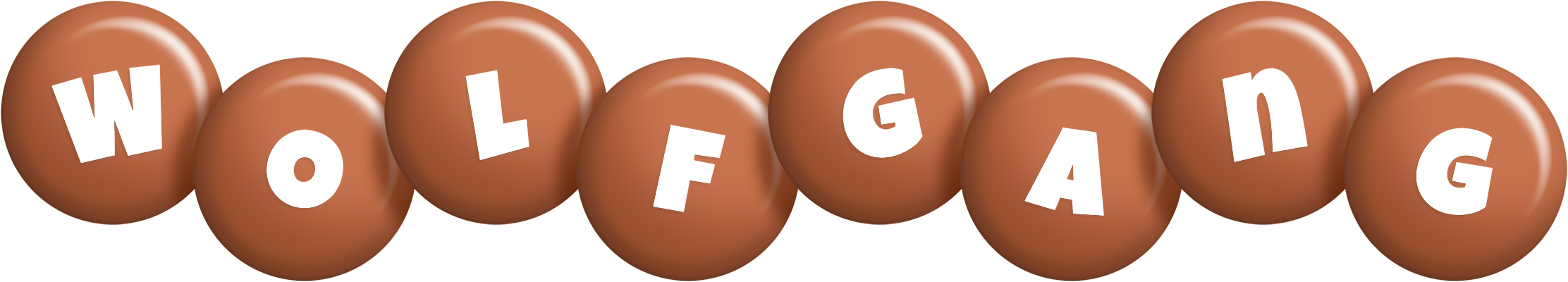 Wolfgang candy-brown logo