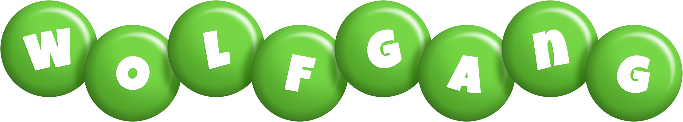Wolfgang candy-green logo