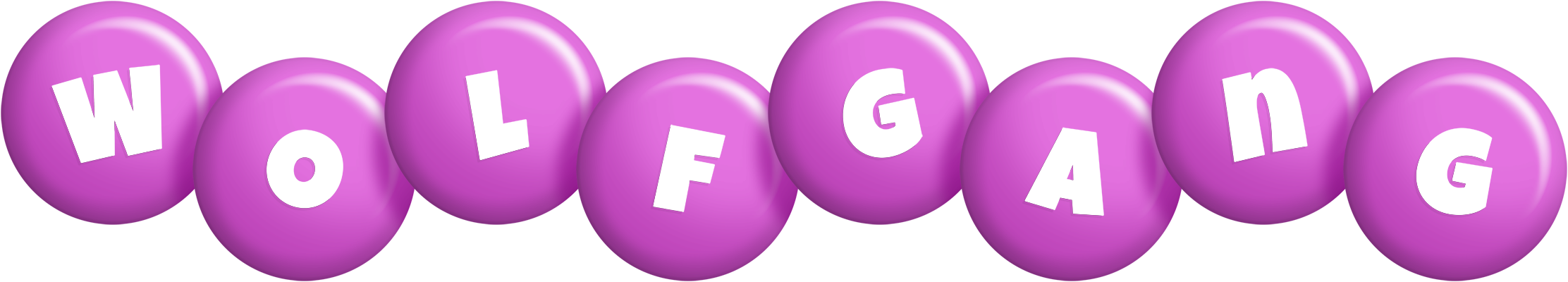Wolfgang candy-purple logo
