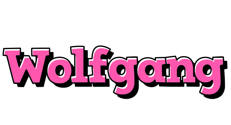 Wolfgang girlish logo
