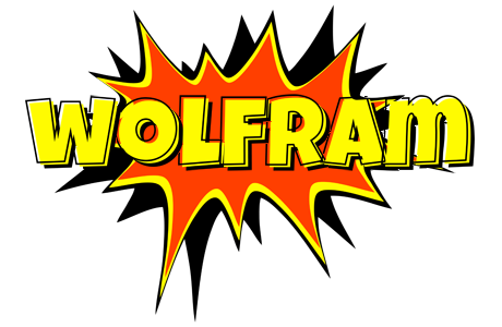 Wolfram bazinga logo