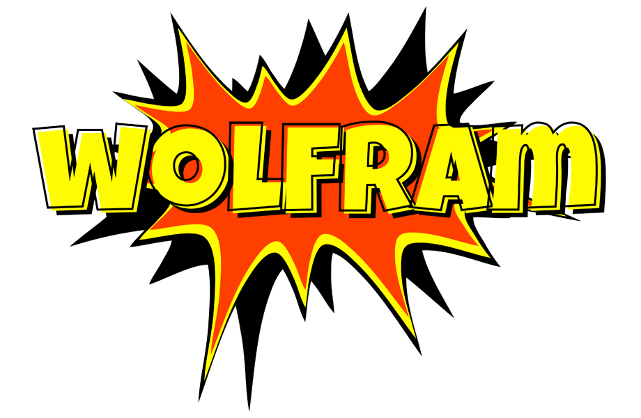 Wolfram bazinga logo