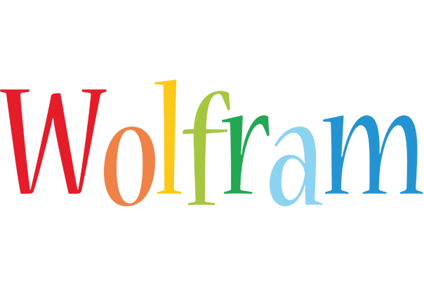 Wolfram birthday logo
