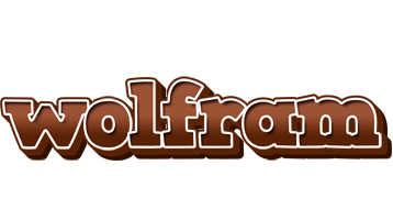 Wolfram brownie logo