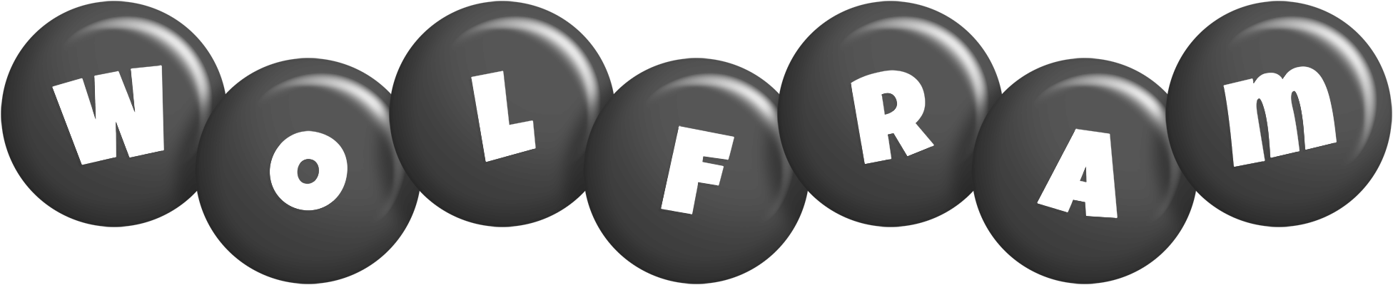 Wolfram candy-black logo