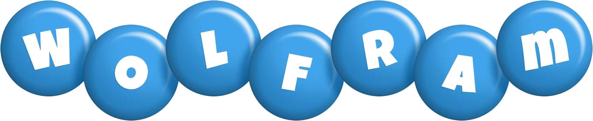 Wolfram candy-blue logo