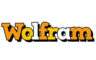 Wolfram cartoon logo