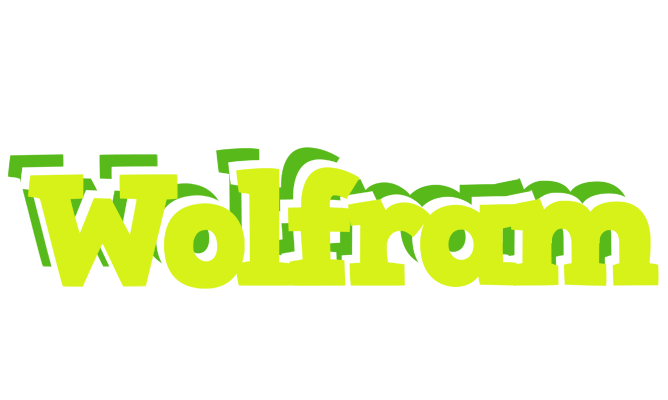 Wolfram citrus logo