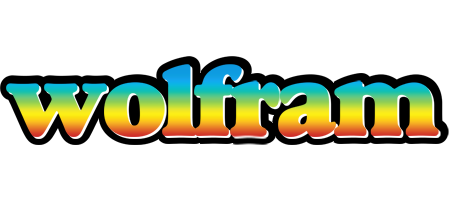 Wolfram color logo