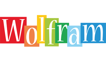 Wolfram colors logo