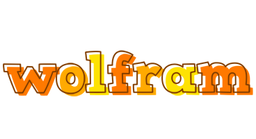 Wolfram desert logo