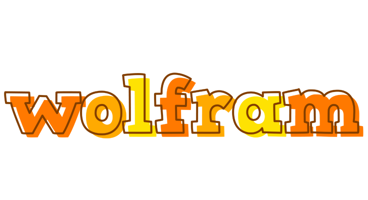 Wolfram desert logo