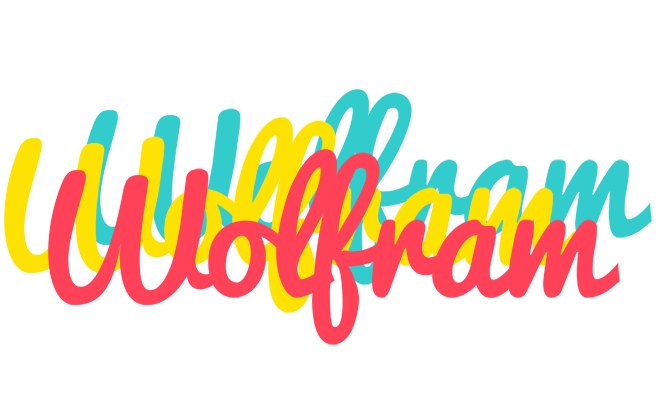 Wolfram disco logo