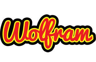 Wolfram fireman logo