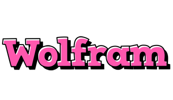 Wolfram girlish logo