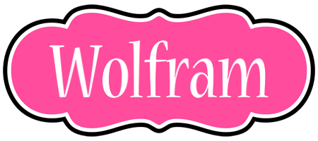 Wolfram invitation logo