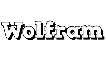 Wolfram snowing logo