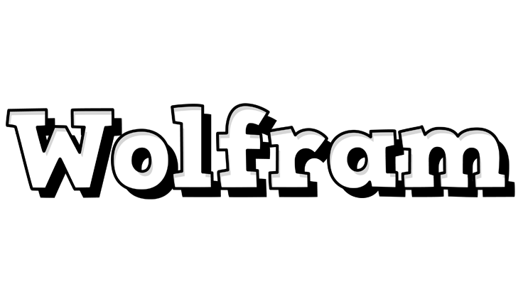 Wolfram snowing logo