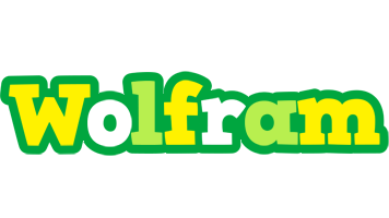 Wolfram soccer logo