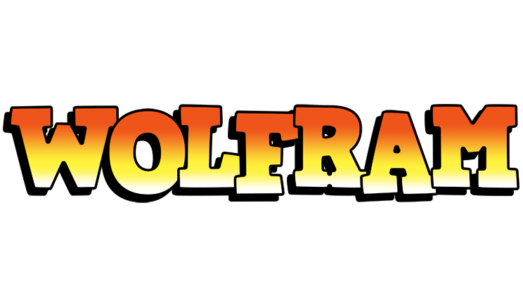 Wolfram sunset logo