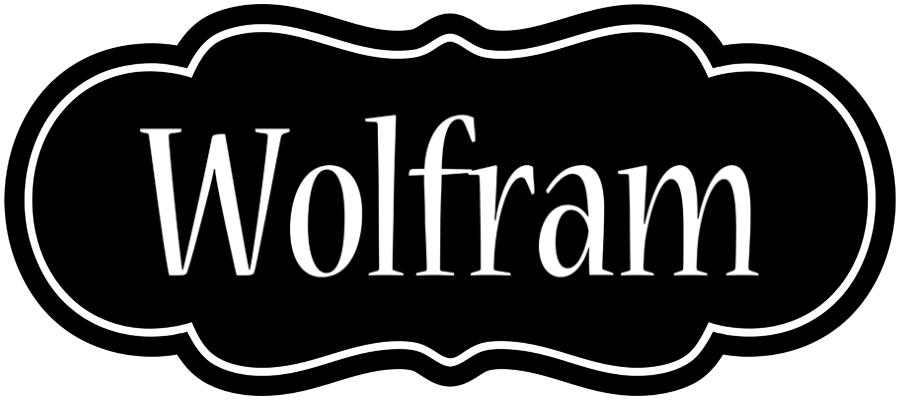 Wolfram welcome logo