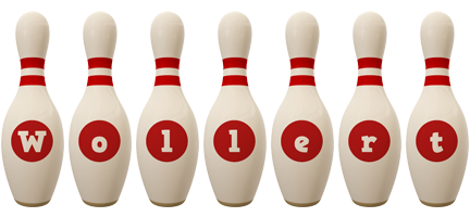 Wollert bowling-pin logo