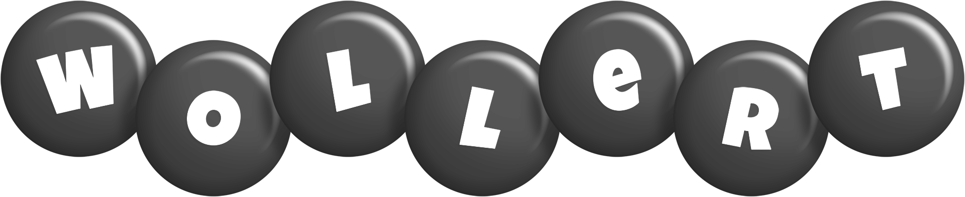 Wollert candy-black logo