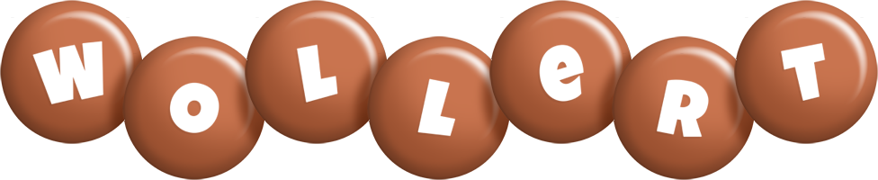 Wollert candy-brown logo